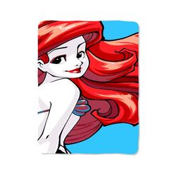 little mermaid blanket