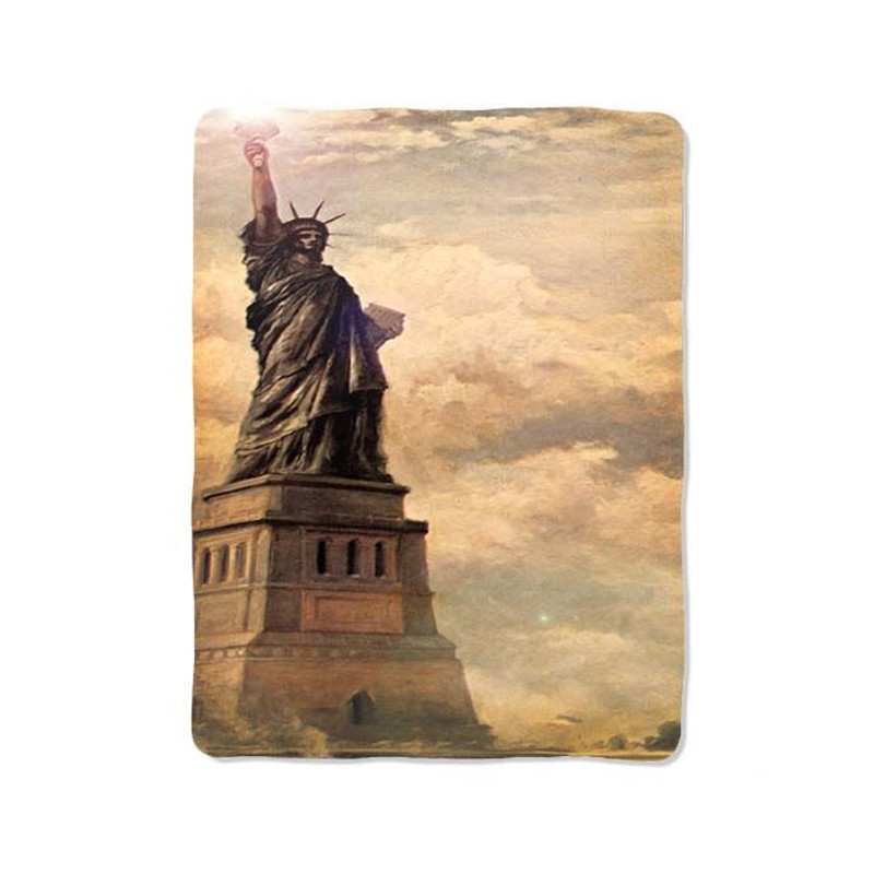 Statue Of Liberty Blanket 0