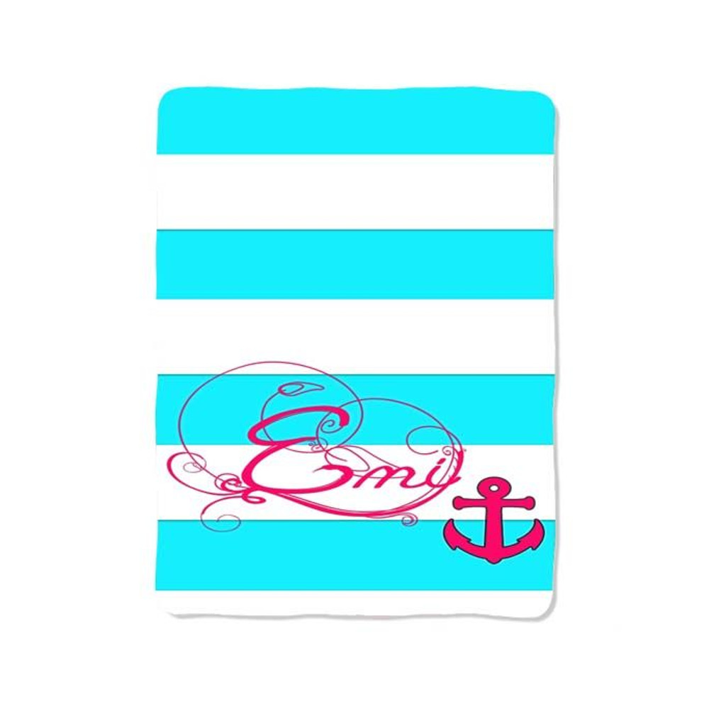 Stripes Personalized Blanket 0