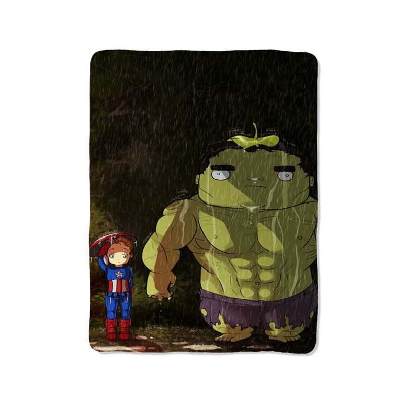Totoro X Avanger Blanket 0