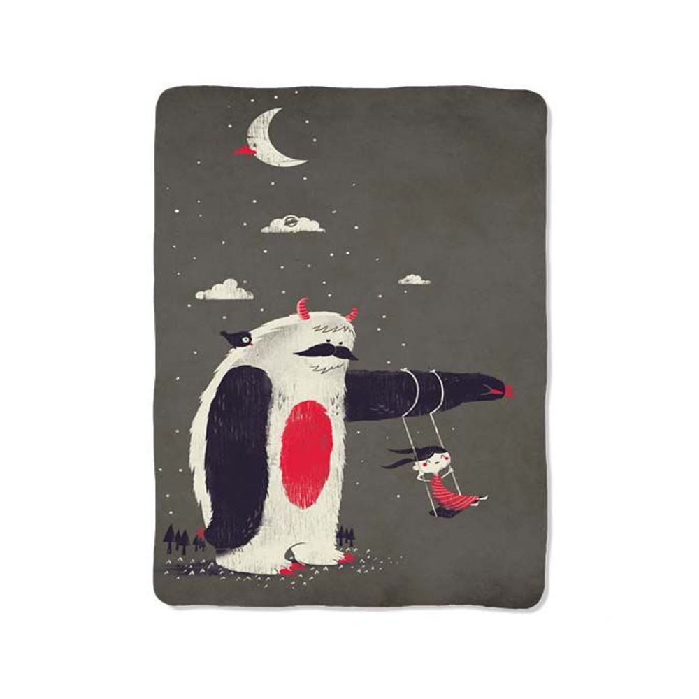 Yeti Sloth Blanket 0