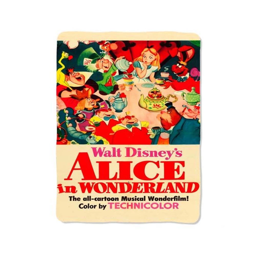 Alice In Wonderland 86 Blanket 0