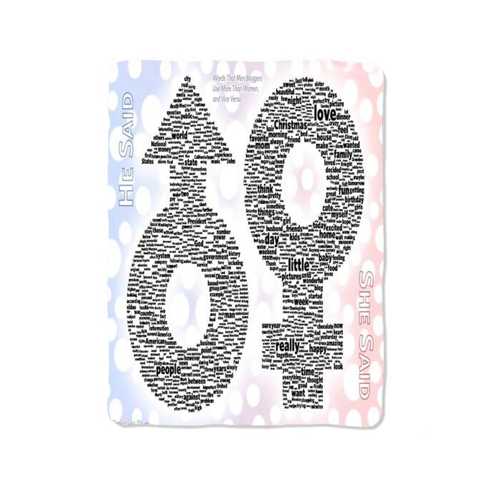 Blue Pink Quote Blanket 0