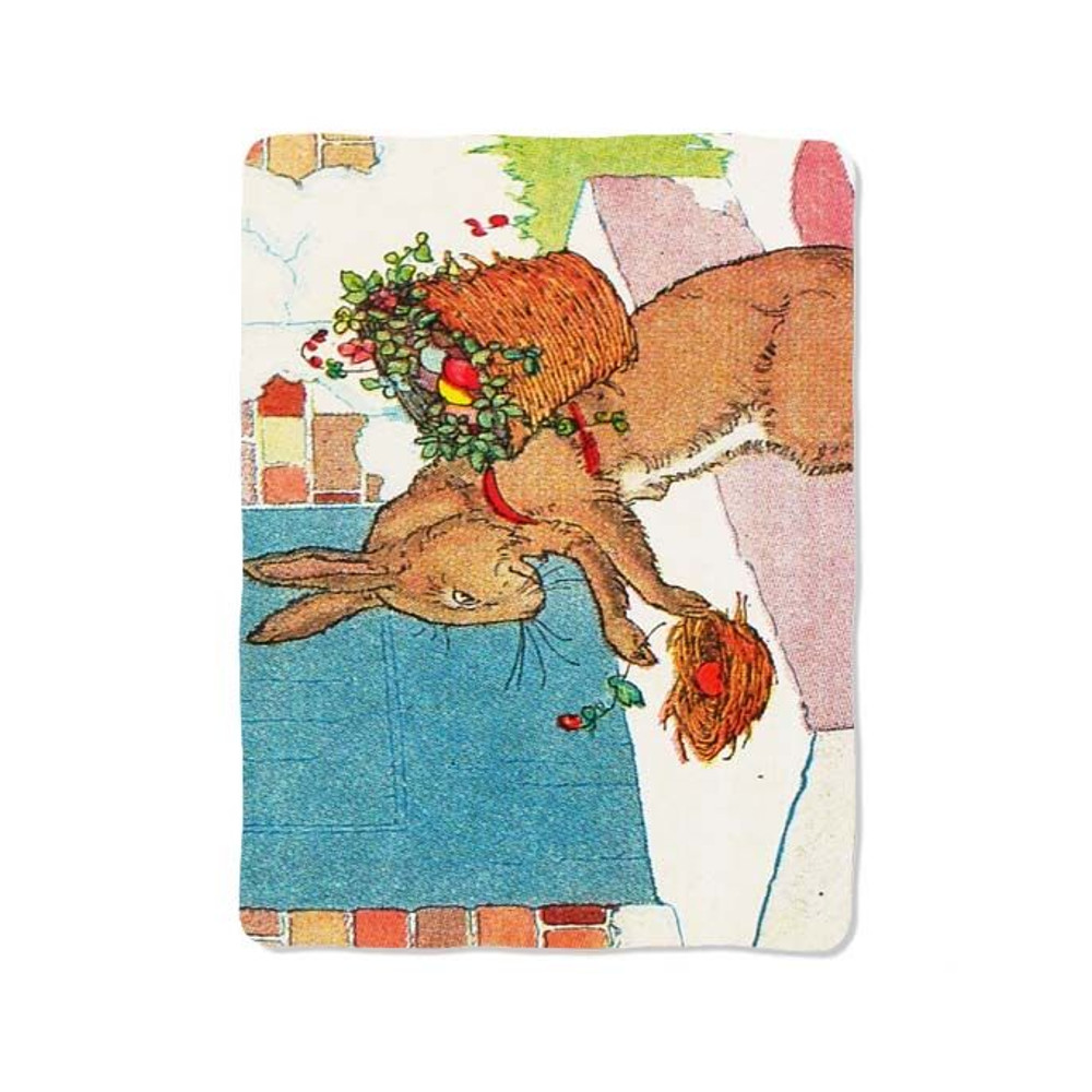 Bunny And Flowers Blanket 0