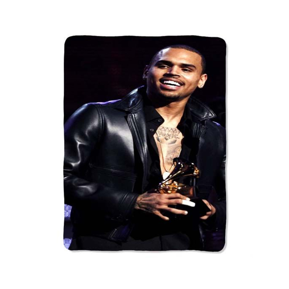 Chris Brown Grammy Blanket 0