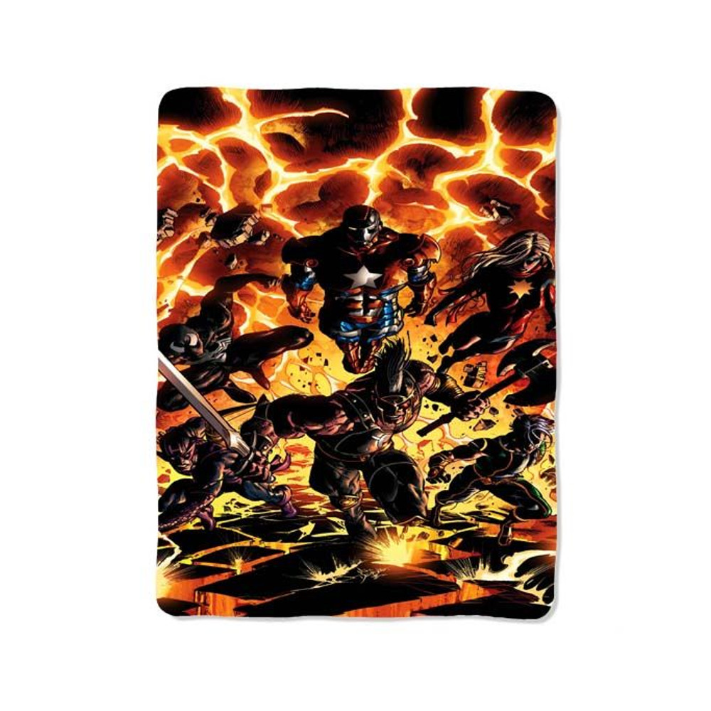 Dark Avenger Comic Blanket 0