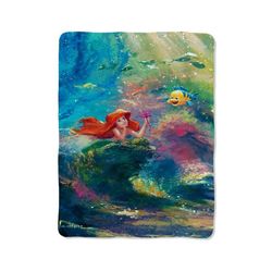 disney little mermaid blanket