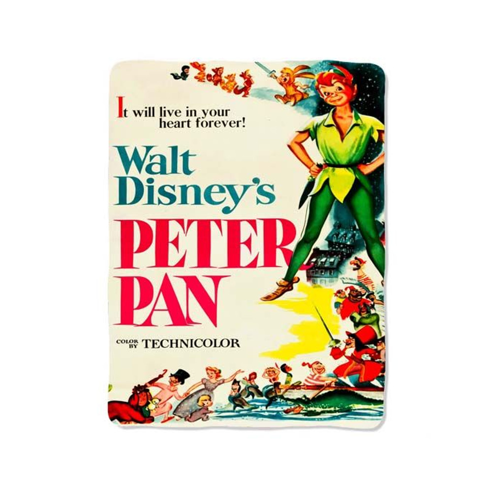 Disney Peter Pan Poster Blanket 0