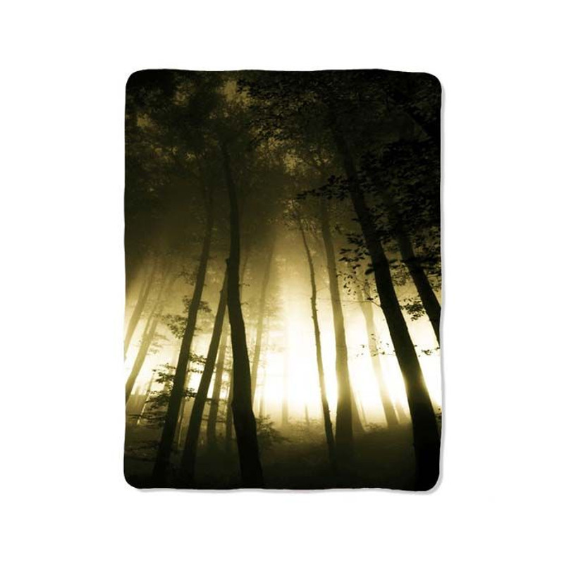 Foggy Forest 41 Blanket 0