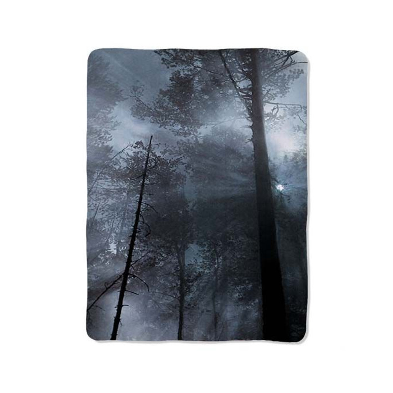 Foggy Forest Blanket 0
