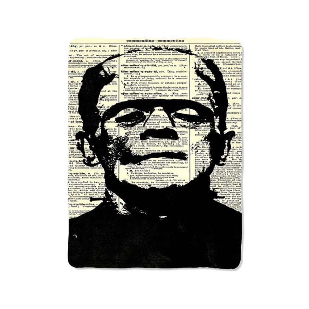 Frankenstein On Dictionary Blanket 0