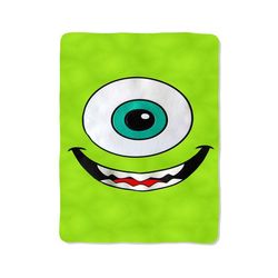 mike wazowski 78 blanket