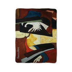 peace and work blanket