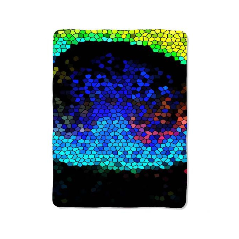 Peacock Feather Glass X Blanket 0