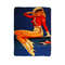 Pinup Girl Blanket 0