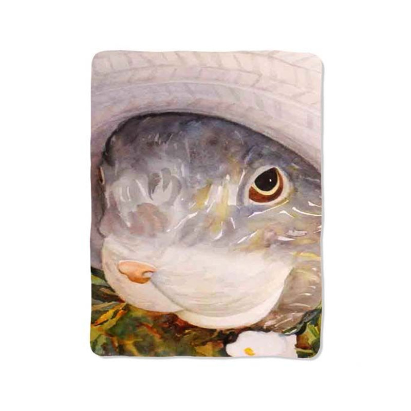 Retro Bunny Blanket 0