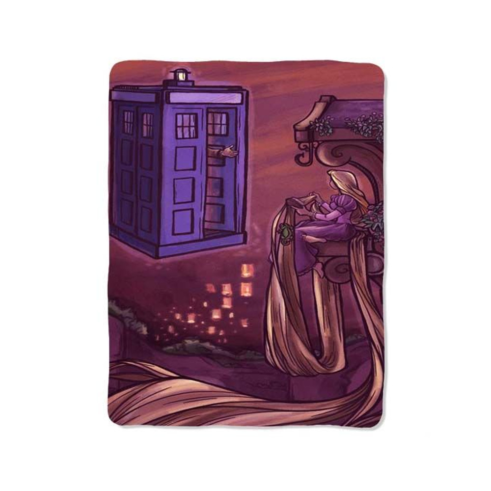 Tardis Tangled Blanket 0