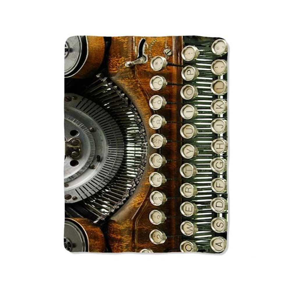 Typewriter Underwood Blanket 0