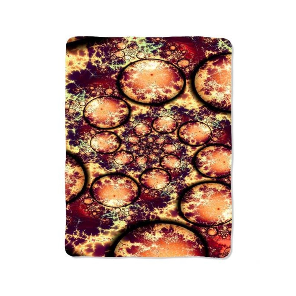 Abstract Spiral Painting Blanket 0