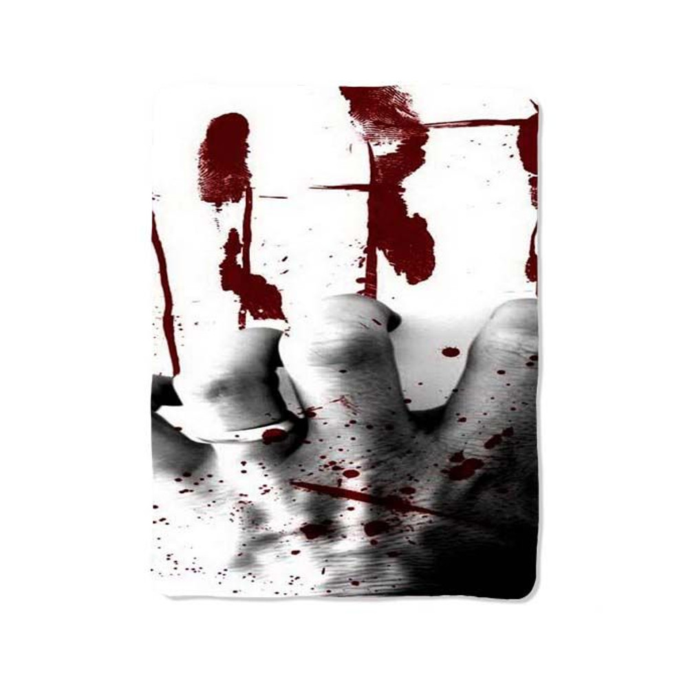 Bloody Hand Blanket 0