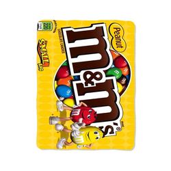 chocolate candy m&m blanket