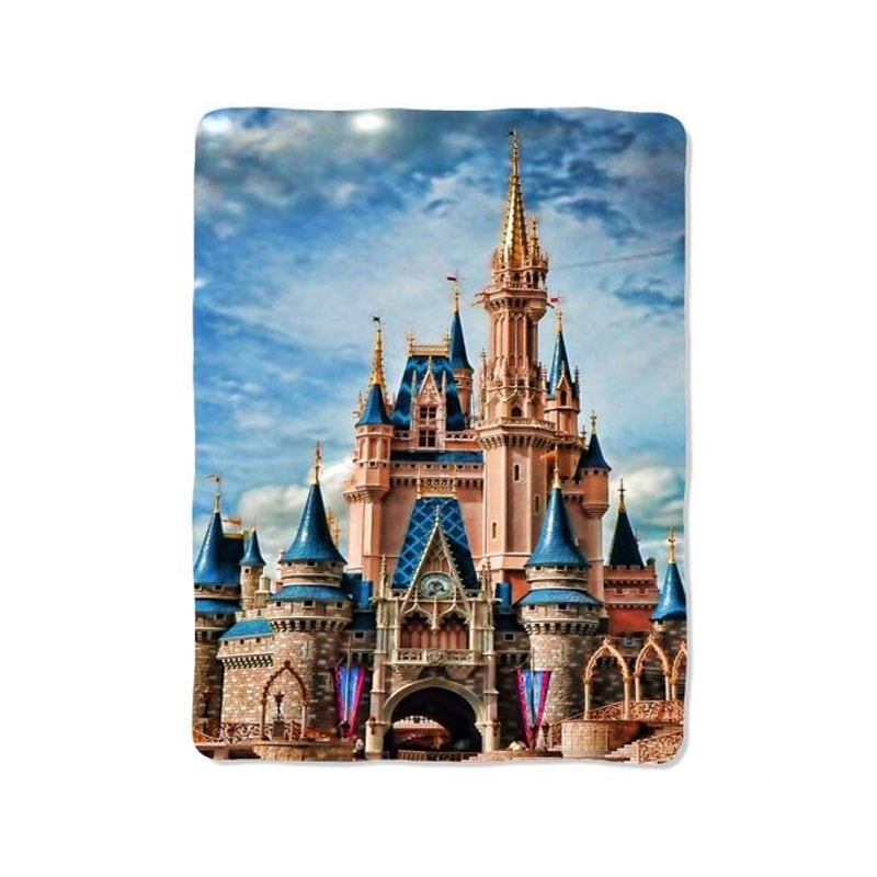 Cinderella Castle Blanket 0