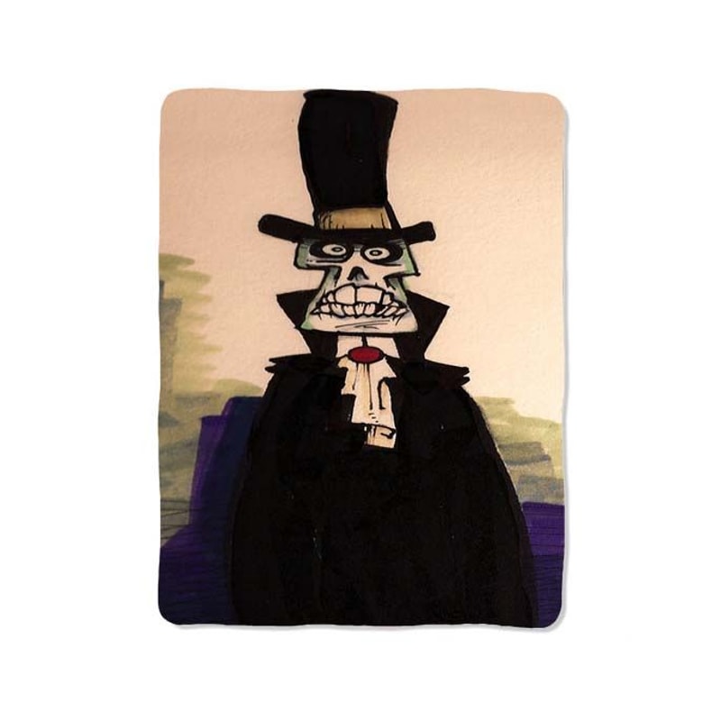 Dapper Skeleton Blanket 0