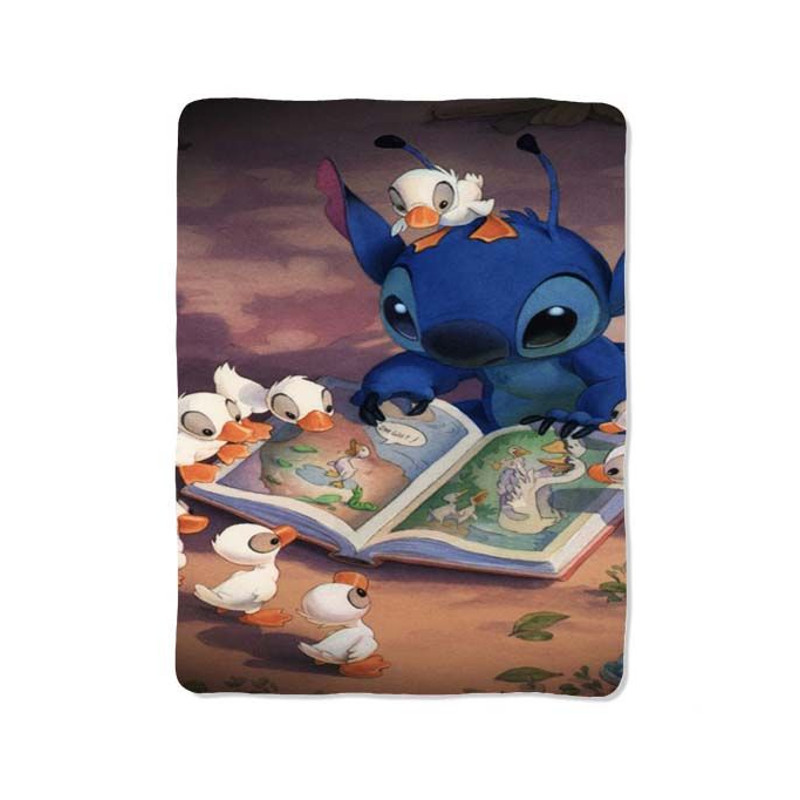 Disney Stitch And Duck Blanket 0