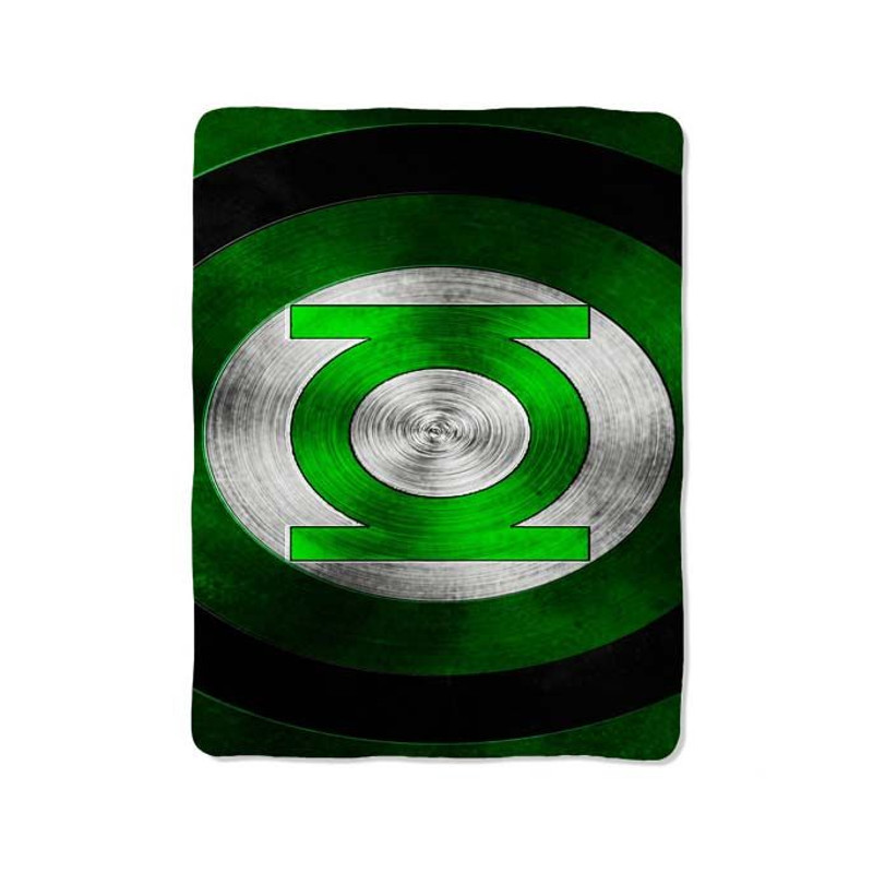 Green Lantern Logo Blanket 0