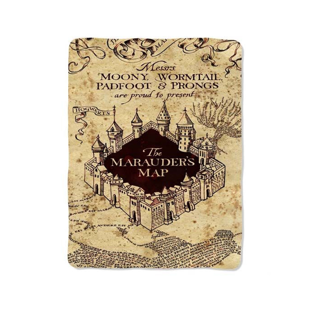 Harry Potter Marauders Map 42 Blanket 0