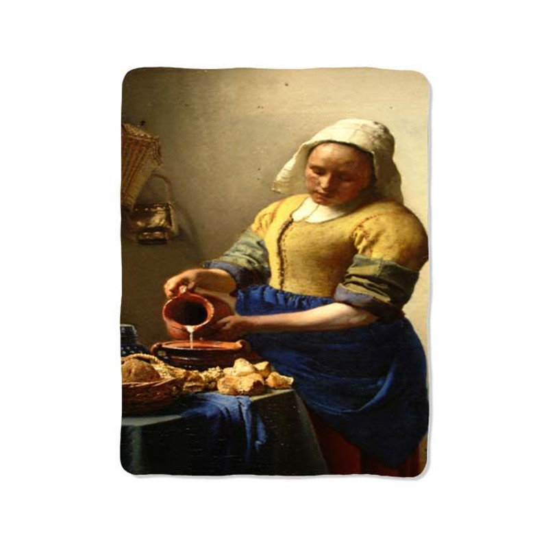 Painting Milkmaid Blanket 0