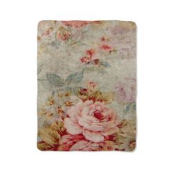 retro floral flower blanket