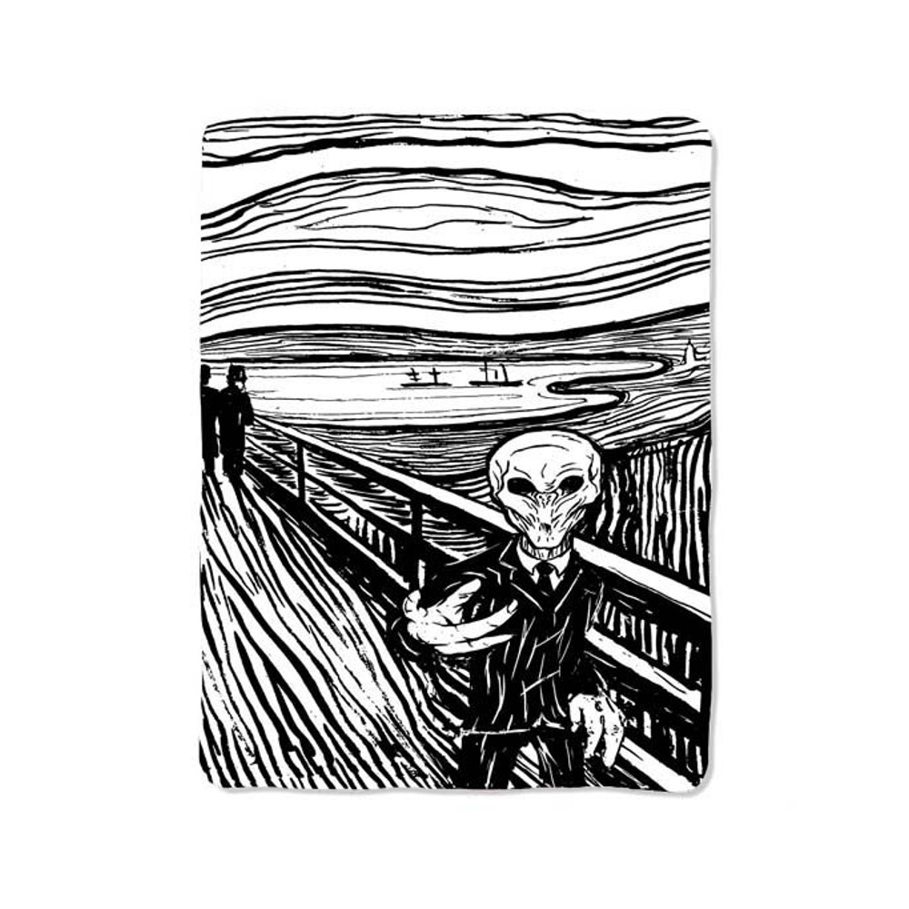 Scream Doctor Who Blanket 0