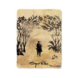 sigur ros painting art blanket