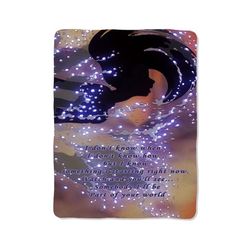 the little mermaid blanket