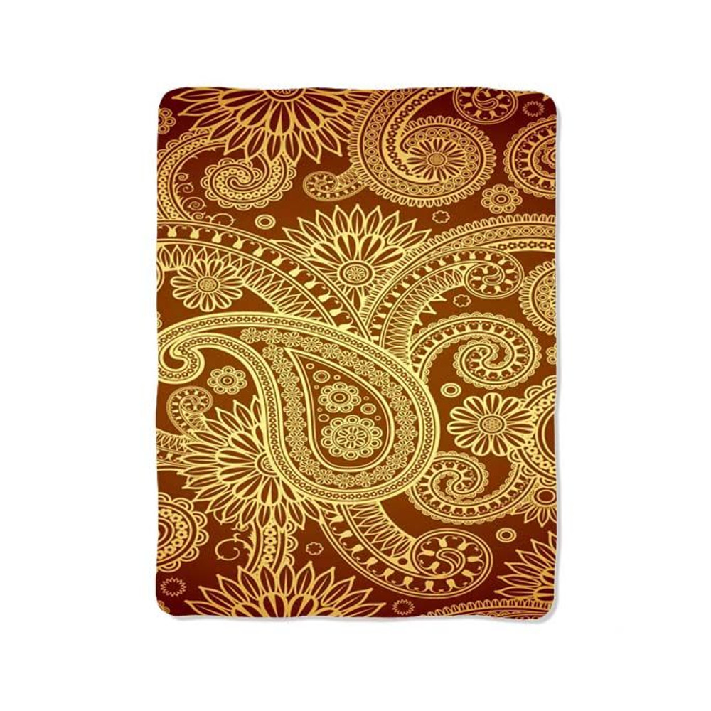 Vintage Paisley Blanket 0