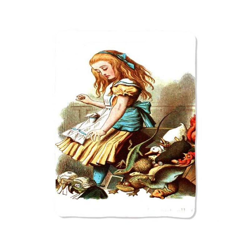 Alice In Wonderland 4 Blanket 0