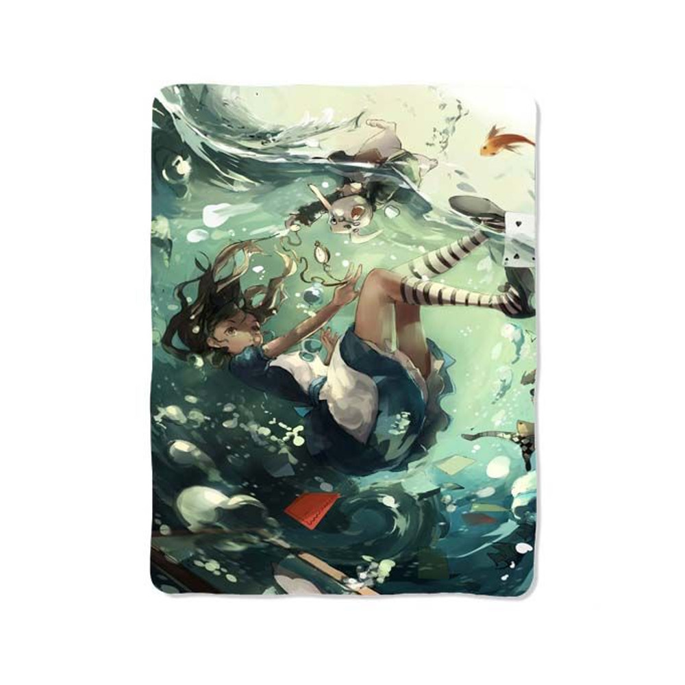 Alice In Wonderland 111 Blanket 0