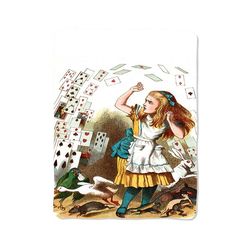 alice in wonderland z blanket