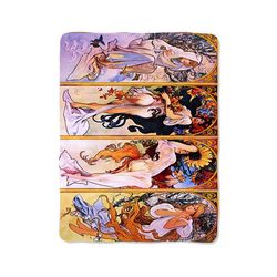 alphonse mucha 15 blanket
