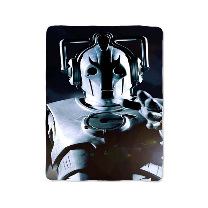 Doctor Who Cyberman 12 Blanket 0