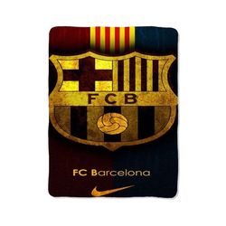 fc barcelona logo 2024 blanket