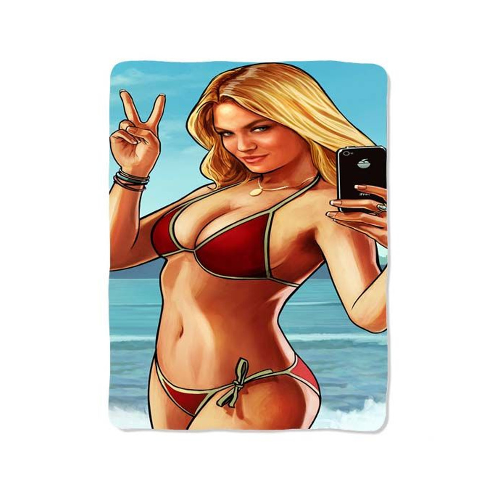 Grand Theft Auto Girl On Blanket 0