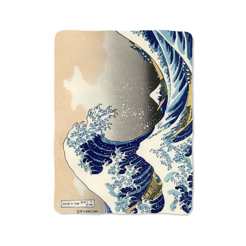 Great Wave Japan Art Blanket 0