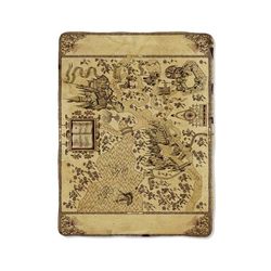 harry potter epic map on blanket