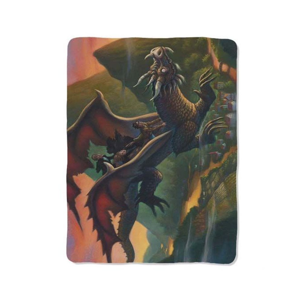 Harry Potter The Dragon On Blanket 0