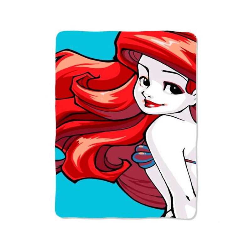 Little Mermaid Ariel On Blanket 0