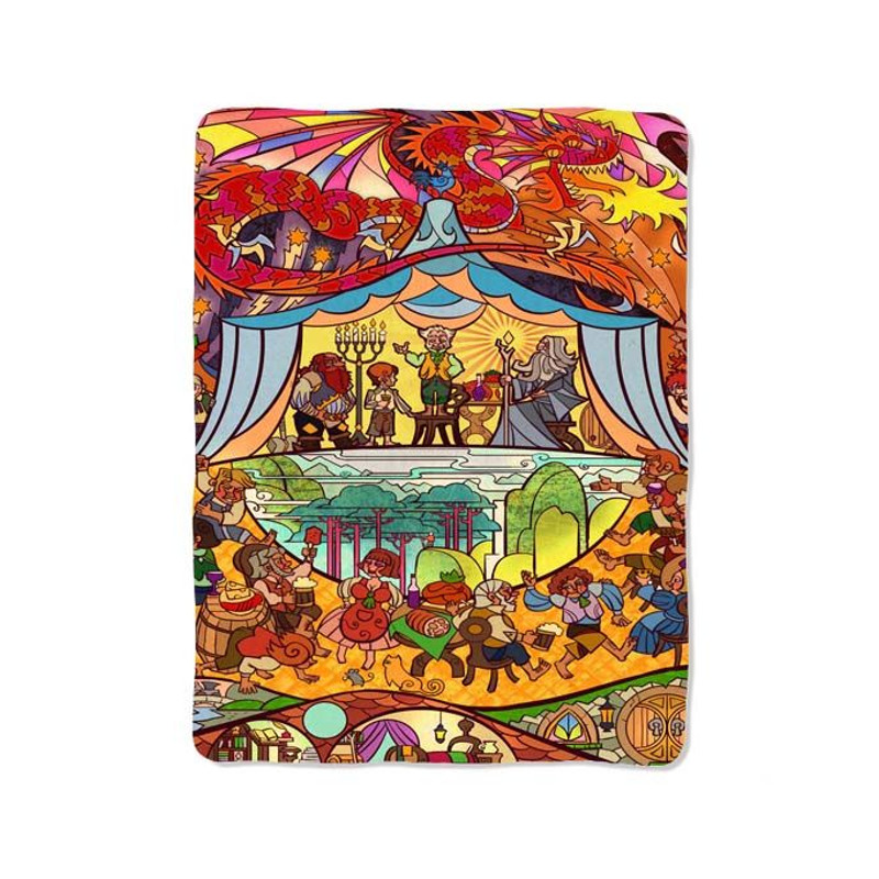 Lord Of The Rings 9 Blanket 0