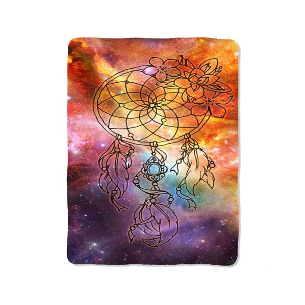 Nebula Dream Catcher On Blanket 0