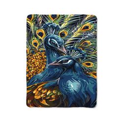 peacock 116 blanket